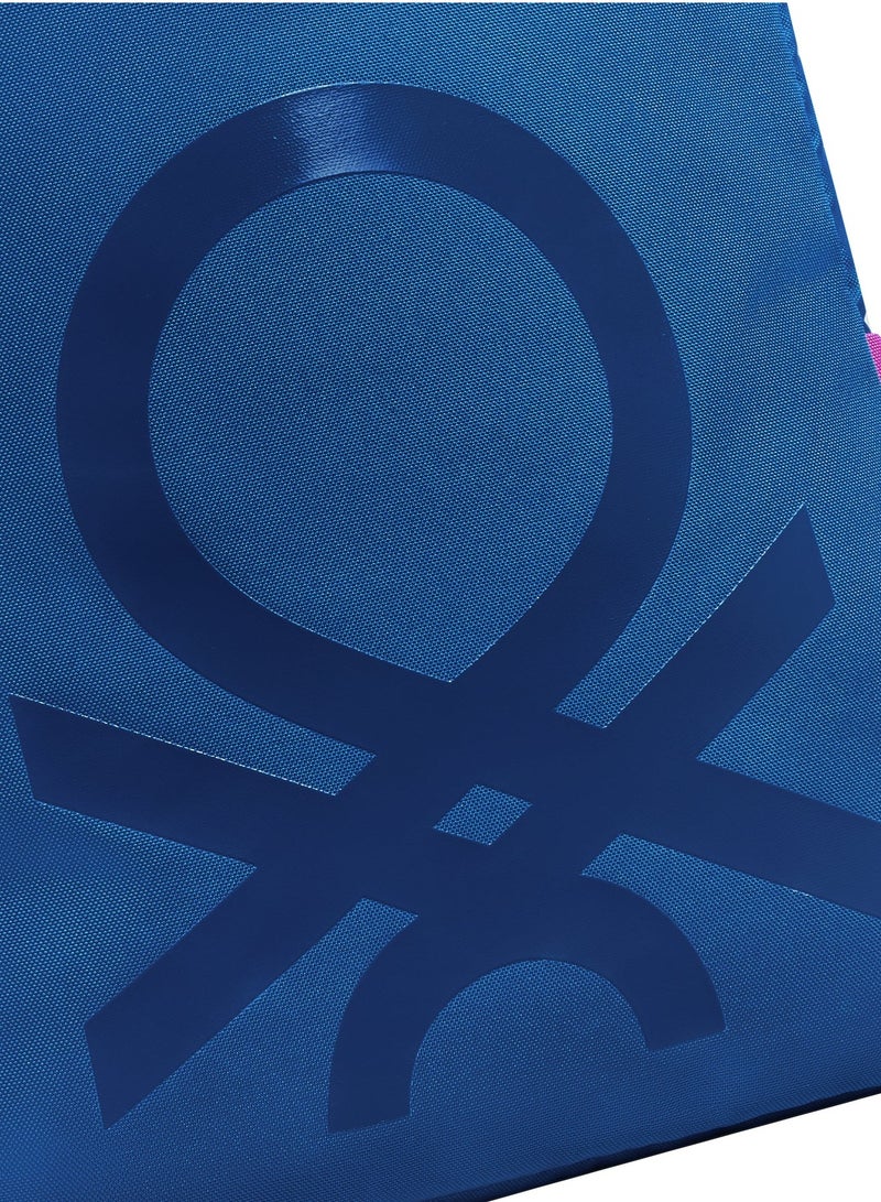 UNITED COLORS OF BENETTON Fabrica Round 15.6'' Unisex Laptop Backpack - Blue - Image 5